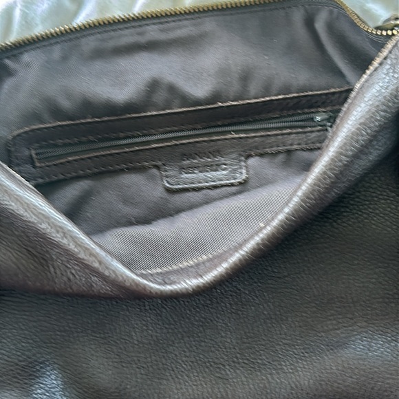 Vintage Banana Republic Genuine Leather Shoulder Bag - Picture 3 of 4